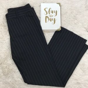 Xoxo Black and gray pinstriped dress pants